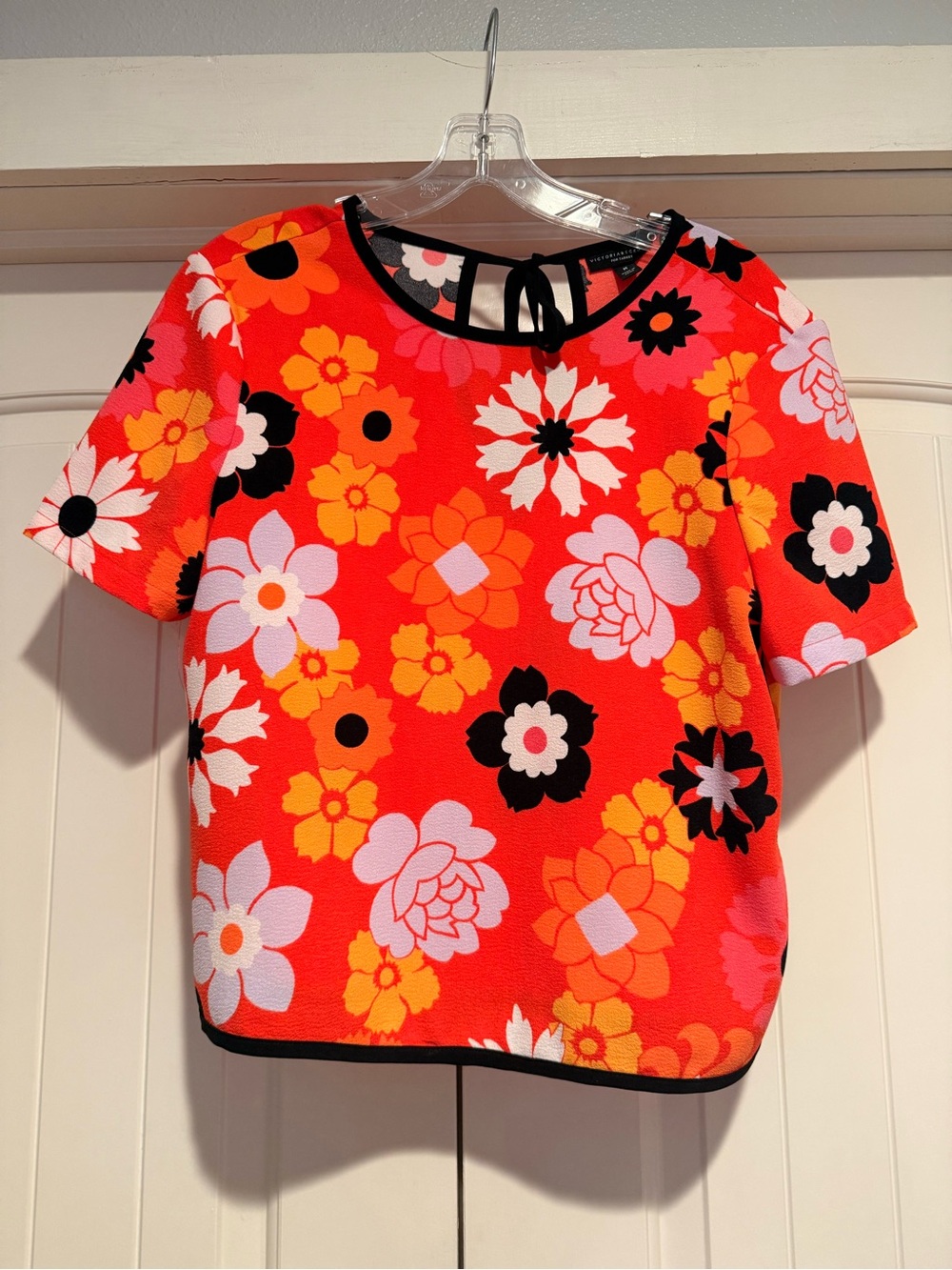 Victoria Beckham For Target Retro Floral Top - M